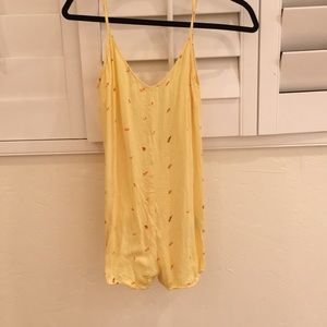 Fruit print obey jumper